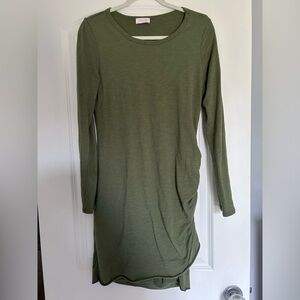 Pink Lily Olive Green Bodycon Dress